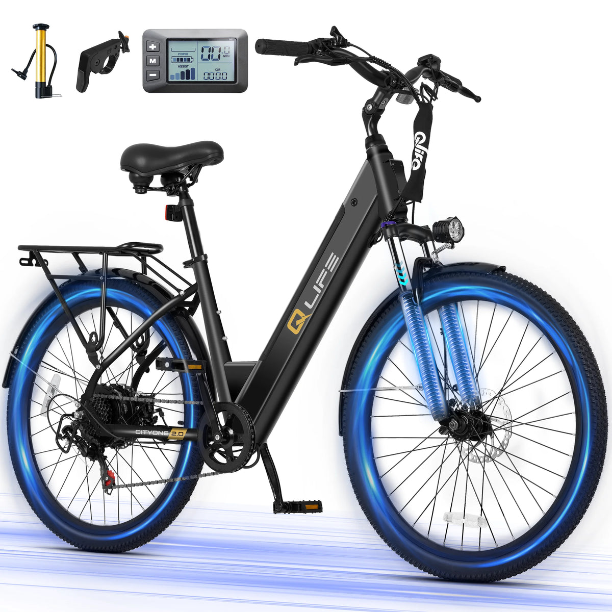 Qlife Cityone 2.0 Electric Bike For Adults