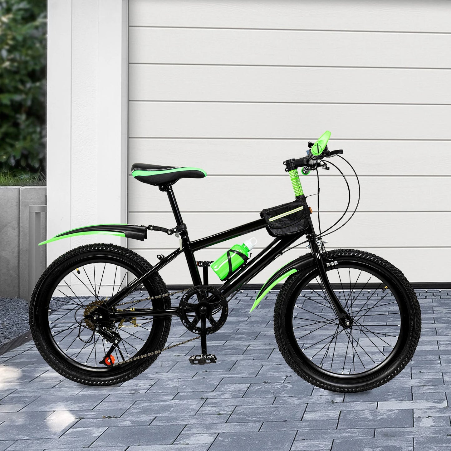 Kids Mountain Bike With Dual Brakes Adjustable