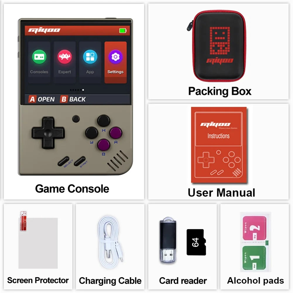 MIYOO Mini Plus Handheld Console With IPS Screen