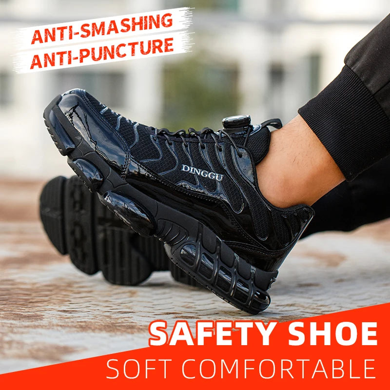 Men's Lightweight Steel Toe Safety Shoes