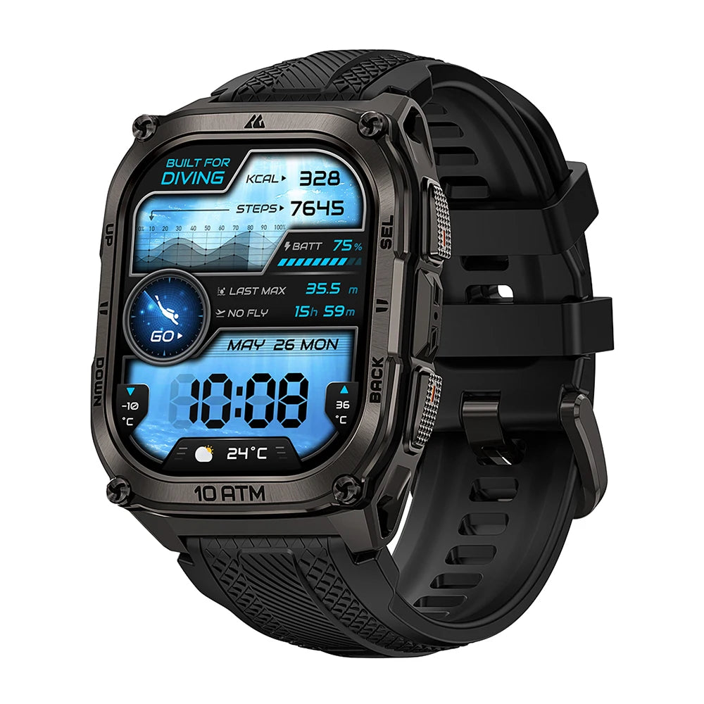 KOSPET Tank M4 Smartwatch GPS 10ATM Waterproof