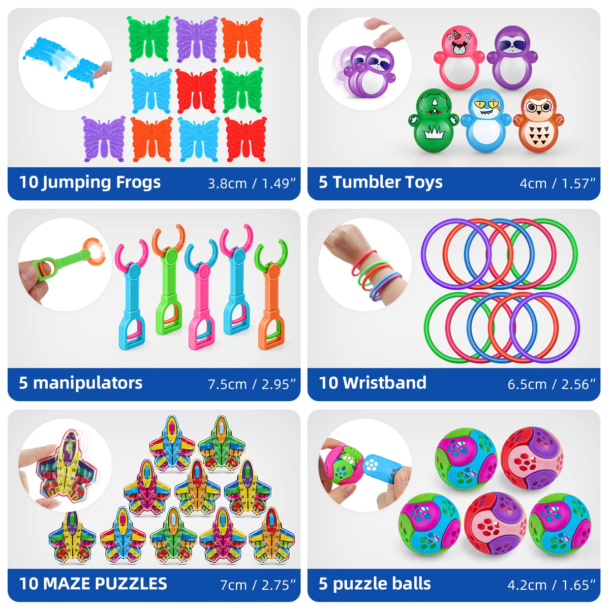 250pcs,Classroom Treasure Box Prizes Kids Birthday Party Favors Goody Bag Fillers Kid Carnival Prizes Box Toys Assortment Treasure Chest Toys Assorted Pinata Filler