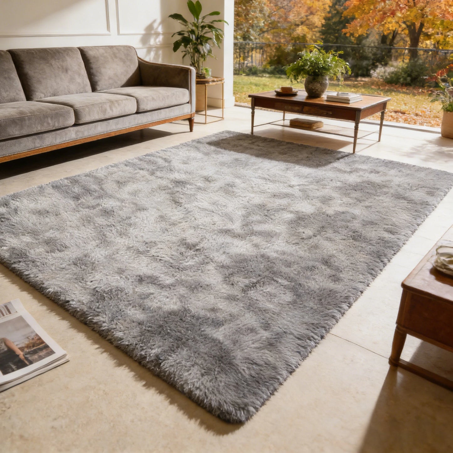 Ultra Soft Shag Rug For Living Room Decor And Bedroom
