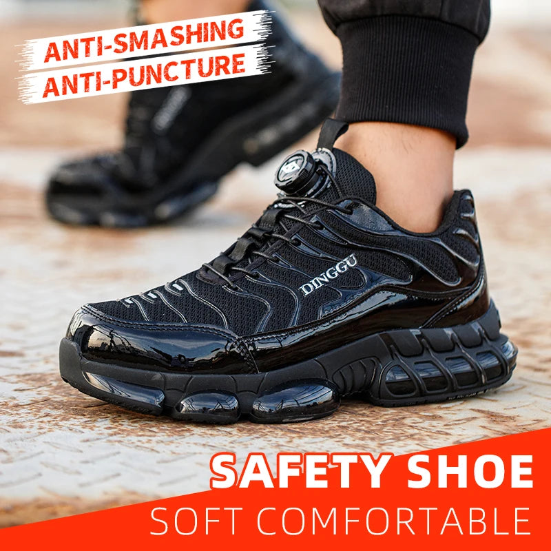 Men's Lightweight Steel Toe Safety Shoes