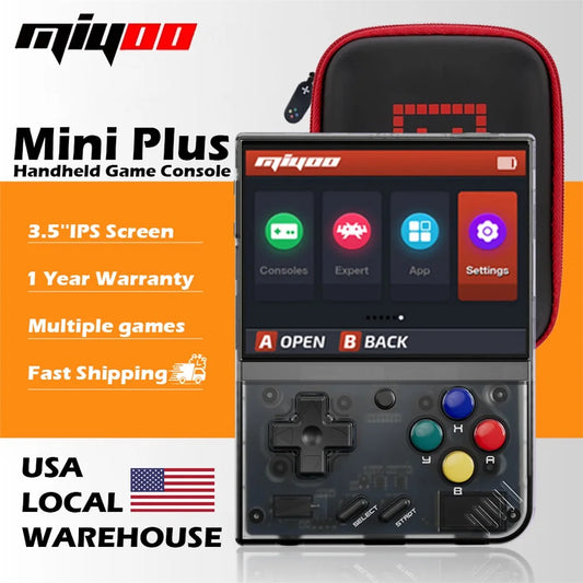 MIYOO Mini Plus Handheld Console With IPS Screen
