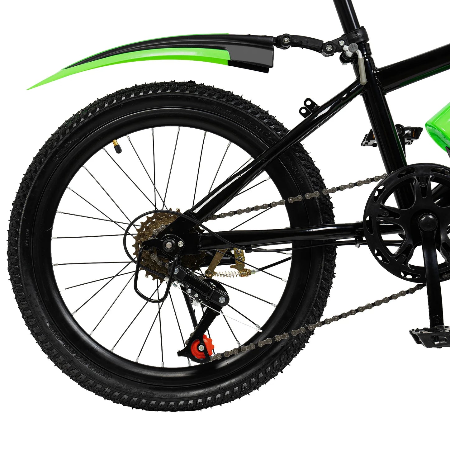 Kids Mountain Bike With Dual Brakes Adjustable