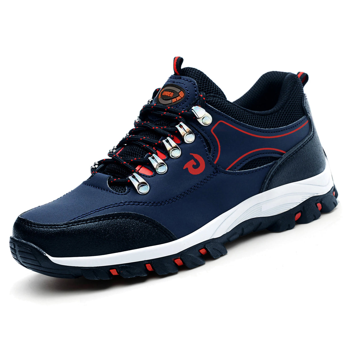 Steel Toe Anti-Smash Puncture Proof Men's Rotary Buckle Industrial Protective Work Sneakers