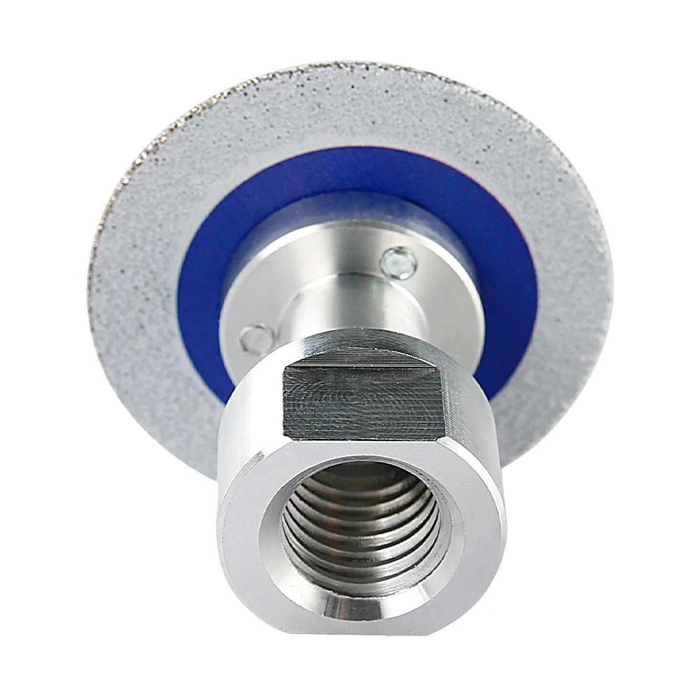 LOZLIN 3PCS 50mm Diamond Saw Blades 5/8-11 Detachable Flange for Granite Marble Ceramic Tile Glass Cutting Grinding Engraving Tool