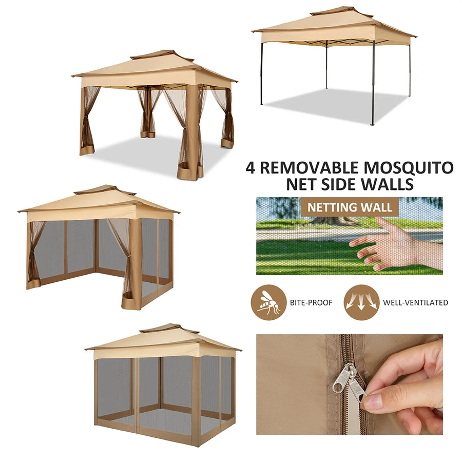 Cobizi Pop Up Gazebo With Mosquito Netting